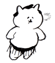 cat rikishi -nyankoyama- sticker #5721998