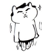 cat rikishi -nyankoyama- sticker #5722000