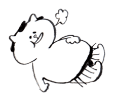 cat rikishi -nyankoyama- sticker #5722004
