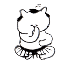 cat rikishi -nyankoyama- sticker #5722012