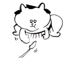 cat rikishi -nyankoyama- sticker #5722017