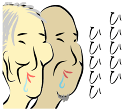 THE PEACH MAN sticker #5722172