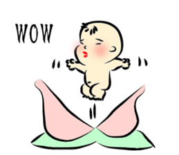 THE PEACH MAN sticker #5722174