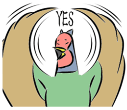 THE PEACH MAN sticker #5722195