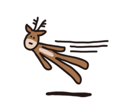 Deer of Japan ver.2 sticker #5722400