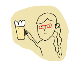 nanae girl Sticker sticker #5722593