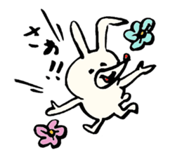 Tamu's Asymmetry rabbit sticker #5722806