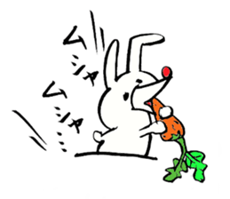 Tamu's Asymmetry rabbit sticker #5722833