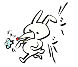 Tamu's Asymmetry rabbit sticker #5722834