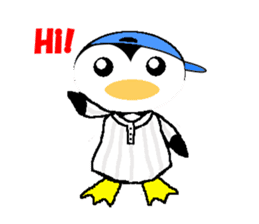 Dress Penguin sticker #5722929