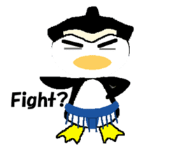 Dress Penguin sticker #5722947