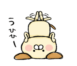 joyful dog sticker #5723012