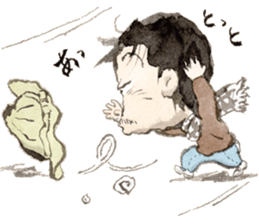 Old man boy said chan sticker #5723262