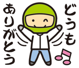 My hobby is the motorcycle. sticker #5723341