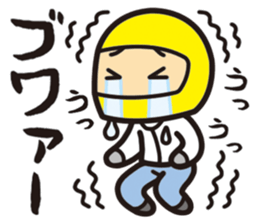 My hobby is the motorcycle. sticker #5723354