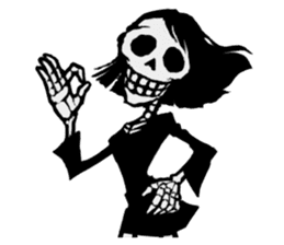 skeleton_girl sticker #5723852