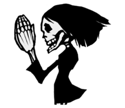 skeleton_girl sticker #5723862