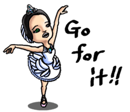 Nonbiri ballet company returns (English) sticker #5724460