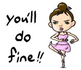 Nonbiri ballet company returns (English) sticker #5724465