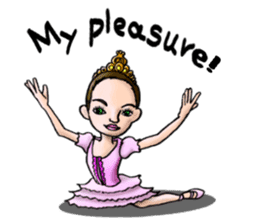 Nonbiri ballet company returns (English) sticker #5724472