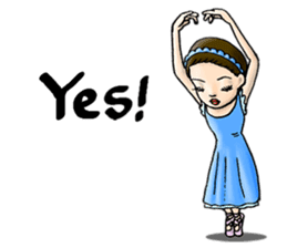 Nonbiri ballet company returns (English) sticker #5724475