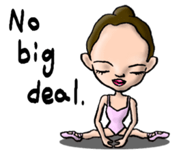 Nonbiri ballet company returns (English) sticker #5724476