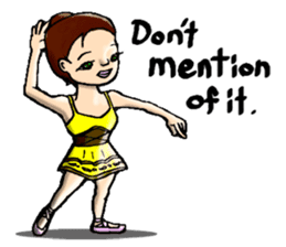 Nonbiri ballet company returns (English) sticker #5724479