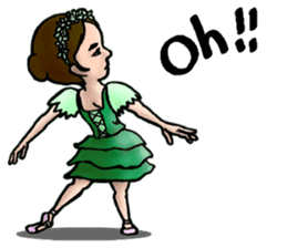 Nonbiri ballet company returns (English) sticker #5724481