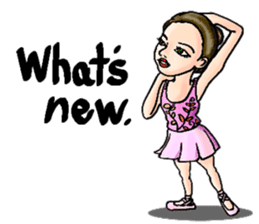 Nonbiri ballet company returns (English) sticker #5724489