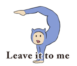 Little Devil Yoga sticker #5724532