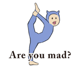 Little Devil Yoga sticker #5724547