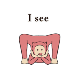 Little Devil Yoga sticker #5724548