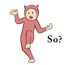 Little Devil Yoga sticker #5724552