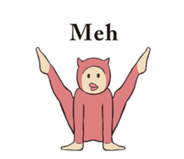 Little Devil Yoga sticker #5724556