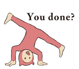 Little Devil Yoga sticker #5724558