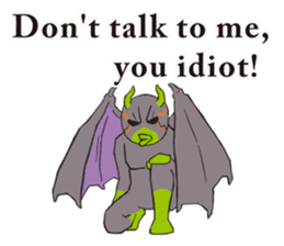 Little Devil Yoga sticker #5724569