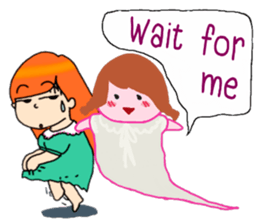 Manee, the ghost and Friends (EN) Ver.1 sticker #5724854