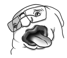 My Bulldog sticker #5725009