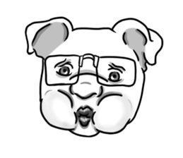 My Bulldog sticker #5725026