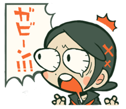 Old schoolgirl sticker #5725198