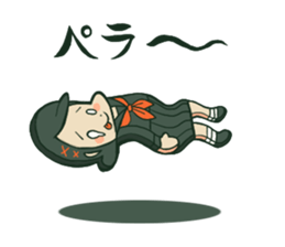 Old schoolgirl sticker #5725204