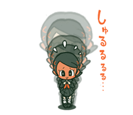 Old schoolgirl sticker #5725205