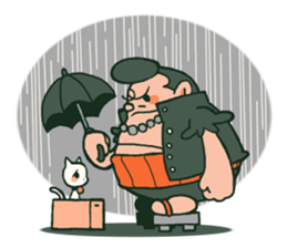 Old schoolgirl sticker #5725217