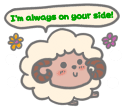 Cheer up! stickers of Sheep! sticker #5726114
