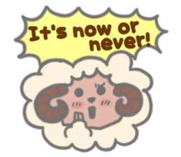 Cheer up! stickers of Sheep! sticker #5726117
