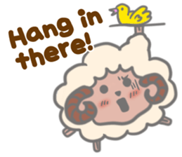 Cheer up! stickers of Sheep! sticker #5726124