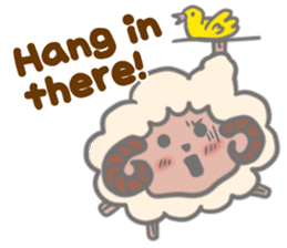 Cheer up! stickers of Sheep! sticker #5726124