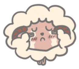 Cheer up! stickers of Sheep! sticker #5726128