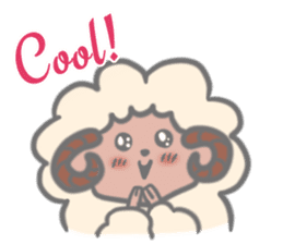 Cheer up! stickers of Sheep! sticker #5726135