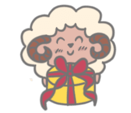 Cheer up! stickers of Sheep! sticker #5726137
